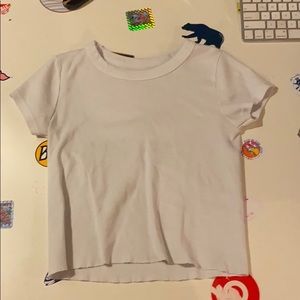 white brandy melville tee